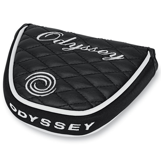 Odyssey Quilted Mallet Putter Headcover schwarz