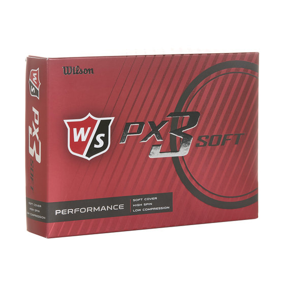 Wilson Staff PX3 Soft Golfball weiß