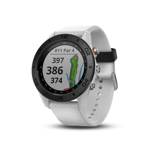 Garmin Approach S60 GPS-Golfuhr weiß