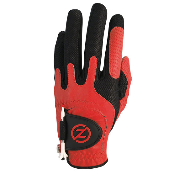 Zero Friction Handschuh für die linke Hand rot