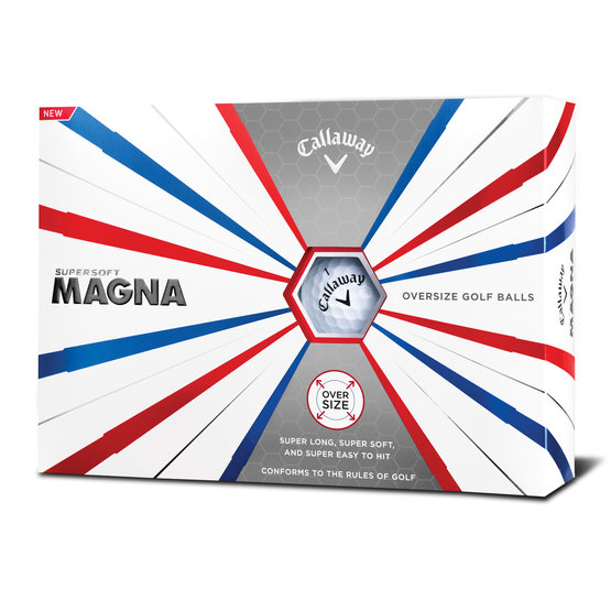 Callaway Supersoft Magna Golfball weiß