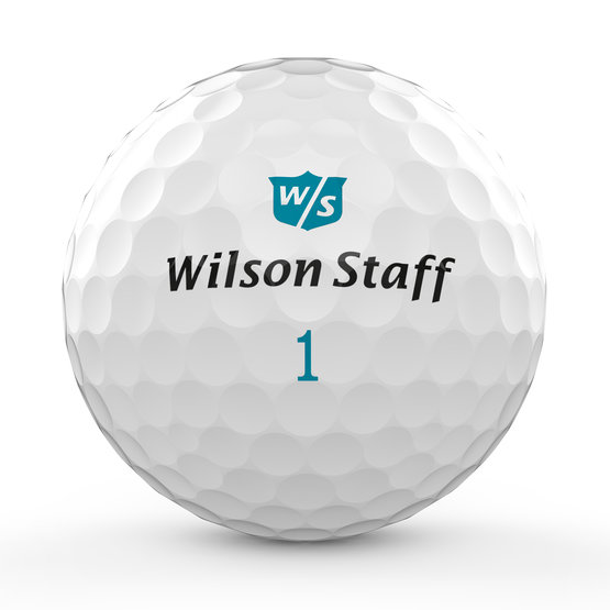Wilson Staff DX2 Soft Lady Golfball weiß
