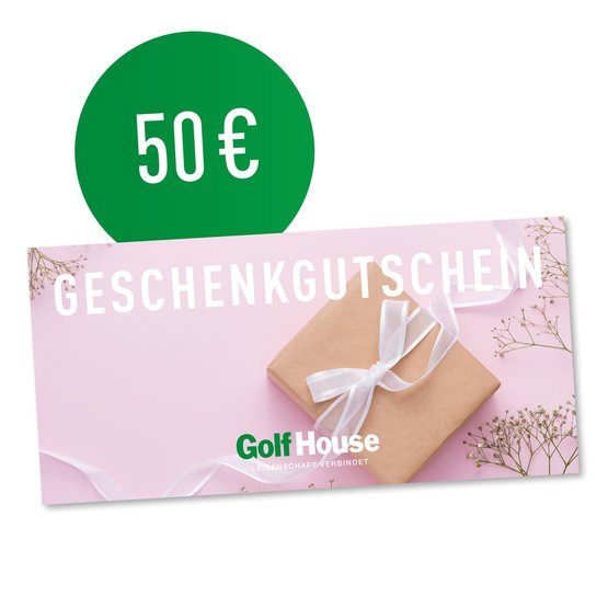 Golf House Gutschein 50,- Euro Geschenkkarte Sonstiges