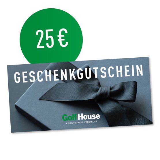 Golf House Gutschein 25,- Euro Geschenkkarte Sonstiges