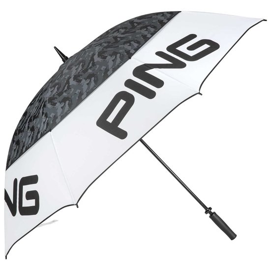 Ping Tour Regenschirm weiß
