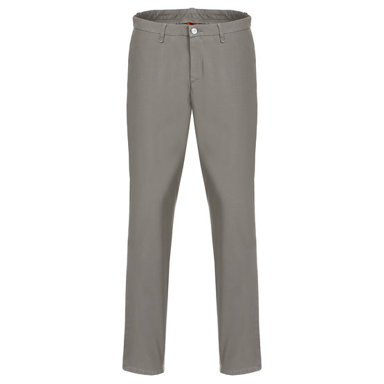 Image of Alberto Fred - Light Microstructure Chino Hose oliv