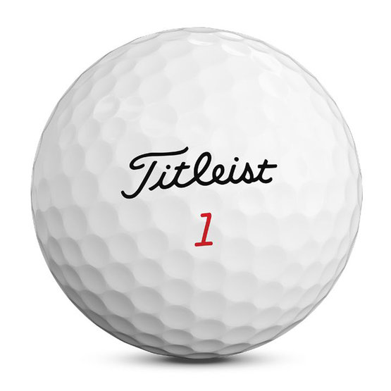 Titleist TruFeel Golfball weiß