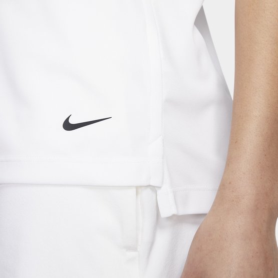 Nike Ärmelloses Polo weiß