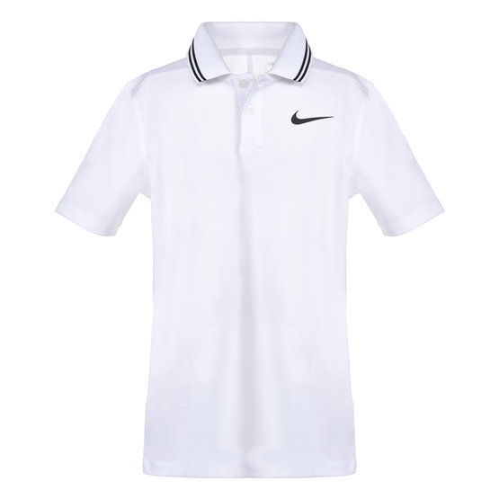 Nike Halbarm Polo weiß
