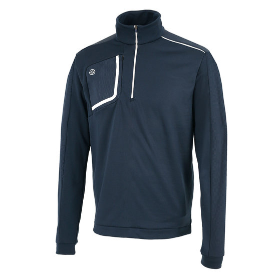 Image of Galvin Green Dwight Stretch Midlayer navy