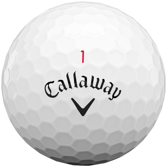 Callaway Chrome Soft X Golfball weiß