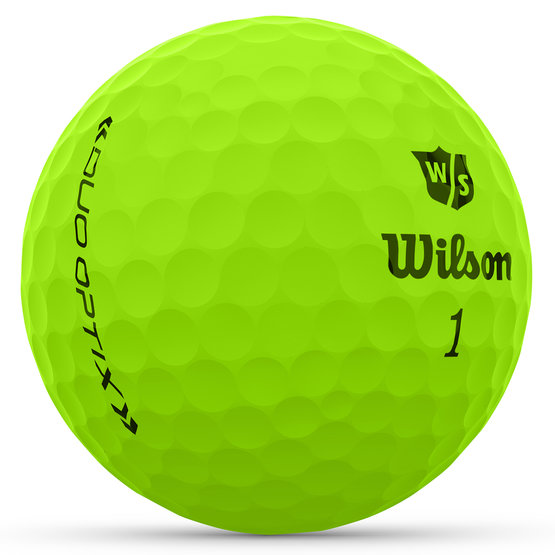 Wilson Staff Duo Optix Golfball grün