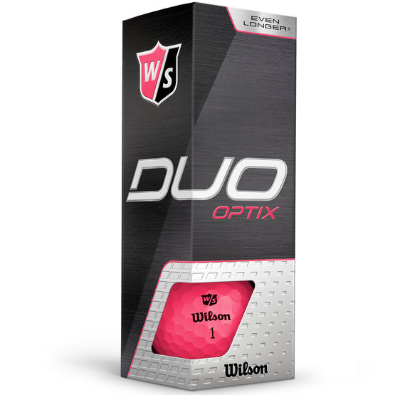 Wilson Staff Duo Optix Golfball pink