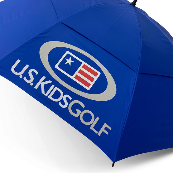 US Kids Golf Regenschirm blau