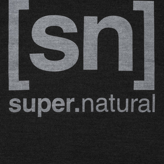 Super Natural Sweatshirt Hoodie anthrazit