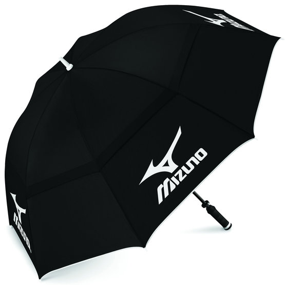 Mizuno Tour Regenschirm schwarz