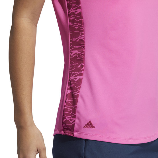 Adidas ULTIMATE 365 PRINTED Halbarm Polo pink