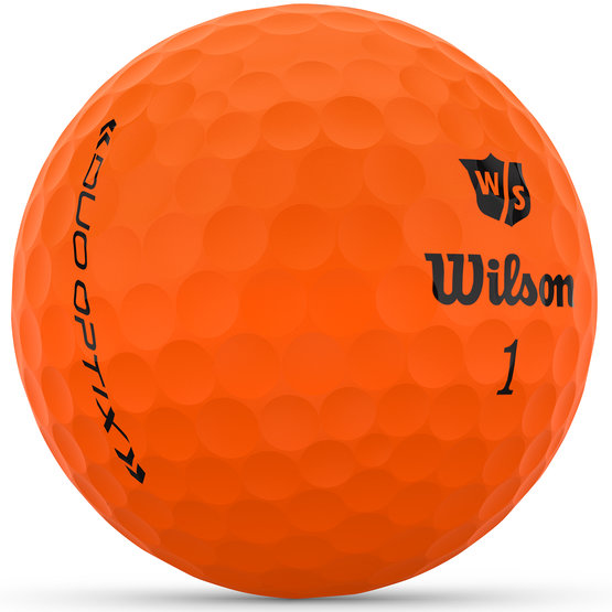Wilson Staff Duo Optix Golfball orange