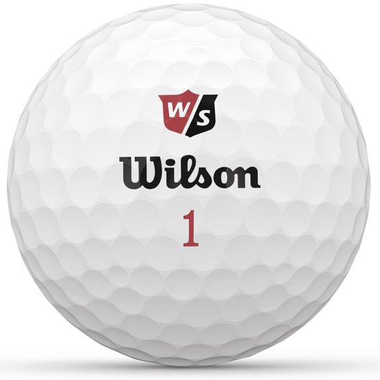 Wilson Staff Duo Soft + Golfball weiß