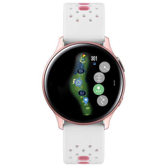 Samsung Galaxy Watch Active 2 Golf Edition GPS-Golfuhr weiß