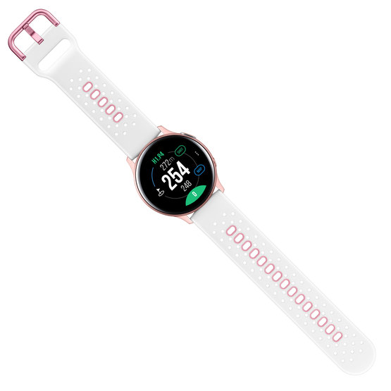 Samsung Galaxy Watch Active 2 Golf Edition GPS-Golfuhr weiß