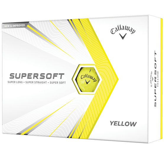 Image of Callaway Supersoft gelb