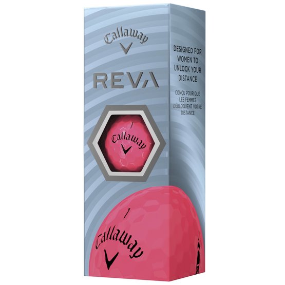 Callaway REVA Golfball pink