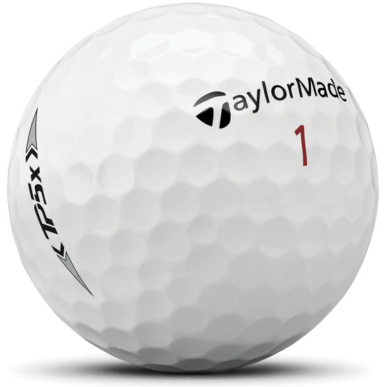 TaylorMade TP5x Golfball weiß