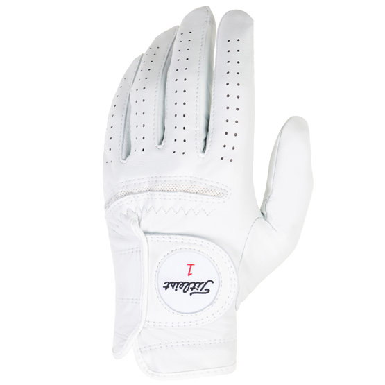 Titleist Perma-Soft glove for the left hand white