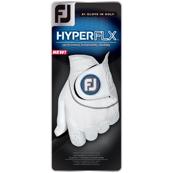 FootJoy HyperFLX Handschuh für die linke Hand weiß