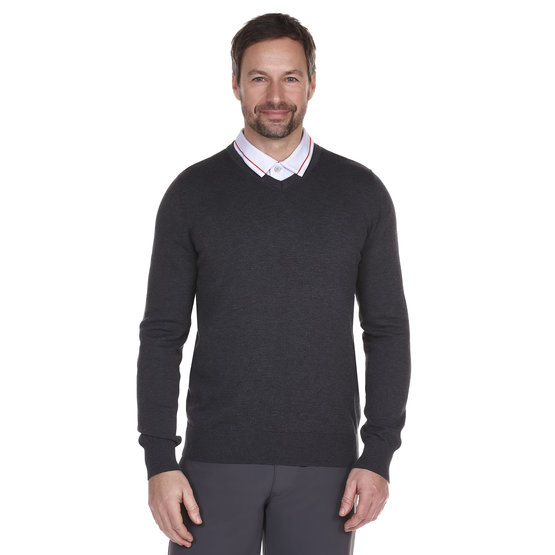 Daniel Springs Funktions-Pullover anthrazit