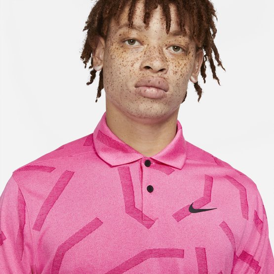 Nike DRY VAPOR LINE JQRD Halbarm Polo pink