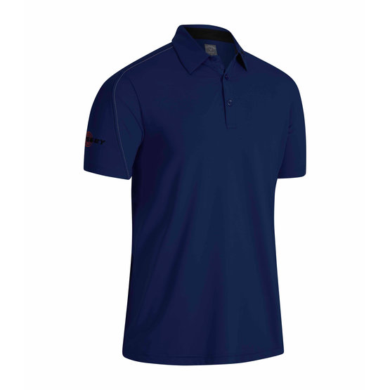 Image of Callaway Stitched Colour Block Halbarm Polo navy
