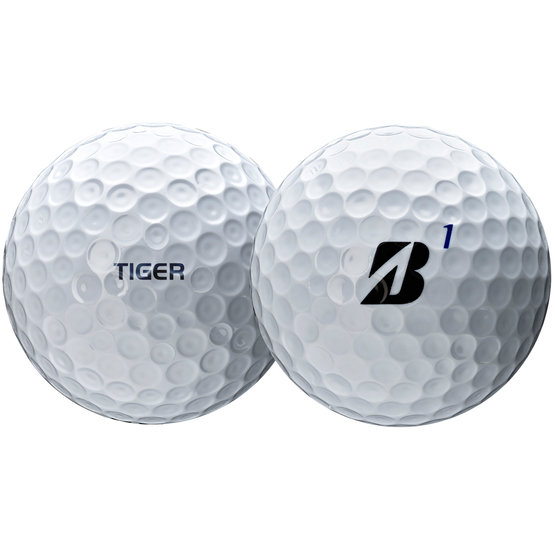 Bridgestone Tour B Tiger XS Golfball weiß
