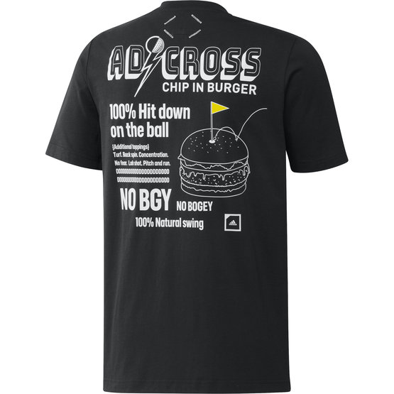 Image of Adidas Adicross Graphic Halbarm T-Shirt schwarz