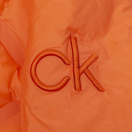 Calvin Klein Termo bunda ASTER PADDED oranžová