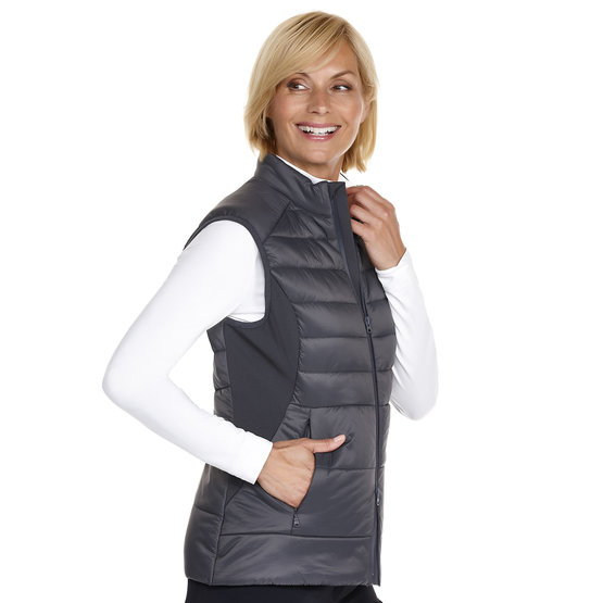 Valiente Padded Thermo Weste anthrazit