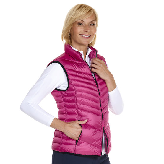 Valiente Padded Thermo Weste pink