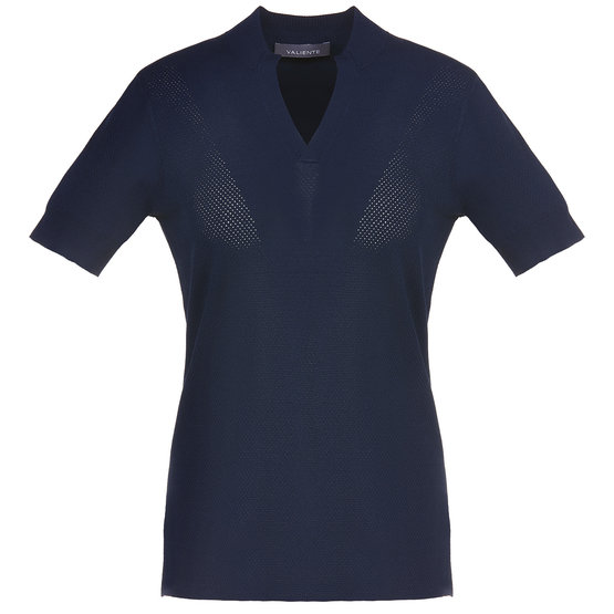 Image of Valiente Fashion Polo Pullover Strick navy