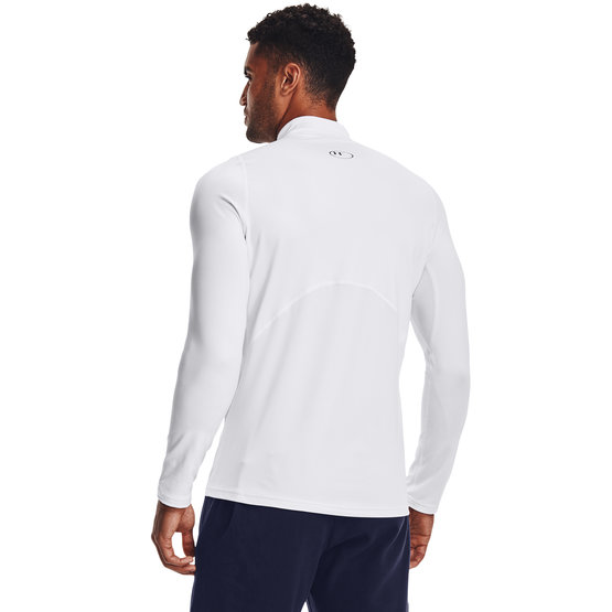 Under Armour CG Armour Fitted Mock Thermo Unterzieher weiß
