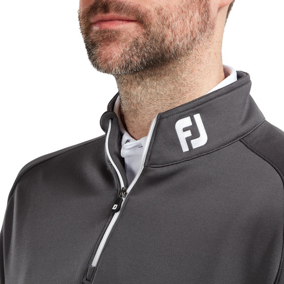 FootJoy Stretchová střední vrstva Chill-Out Pullover tmavě šedá