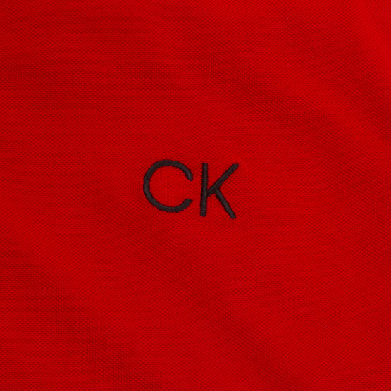 Calvin Klein MONTEREY Halbarm Polo rot