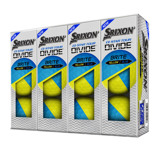 Srixon Q-Star Tour Divide Golfball blau