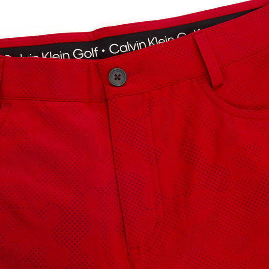 Calvin Klein PRINTED GENIUS 4-WAY Stretch Bermuda rot