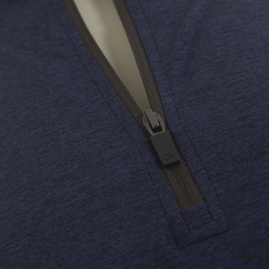 Calvin Klein  Stretchová střední vrstva Newport Half Zip námořnická modrá