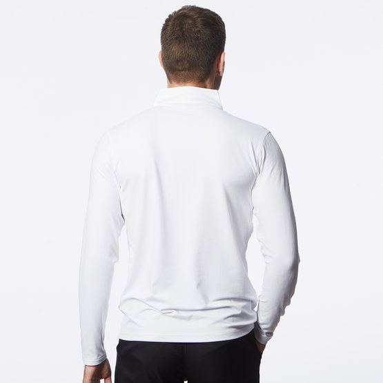 Calvin Klein  Stretchová střední vrstva Newport Half Zip bílá