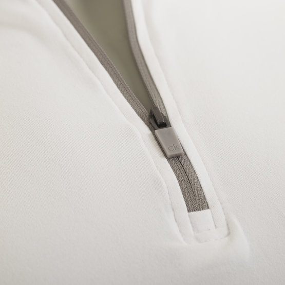 Calvin Klein  Stretchová střední vrstva Newport Half Zip bílá