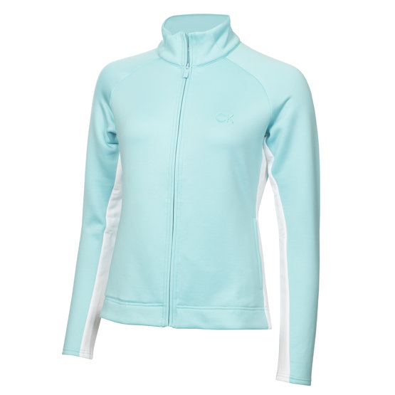 Calvin Klein LELAND Stretch Jacket in turquoise buy online - Golf House
