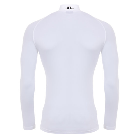J.Lindeberg Aello Soft Compression Mock First Layer in white buy online ...