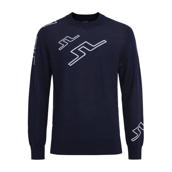 J.Lindeberg Ray Golf Sweater Pullover Strick navy